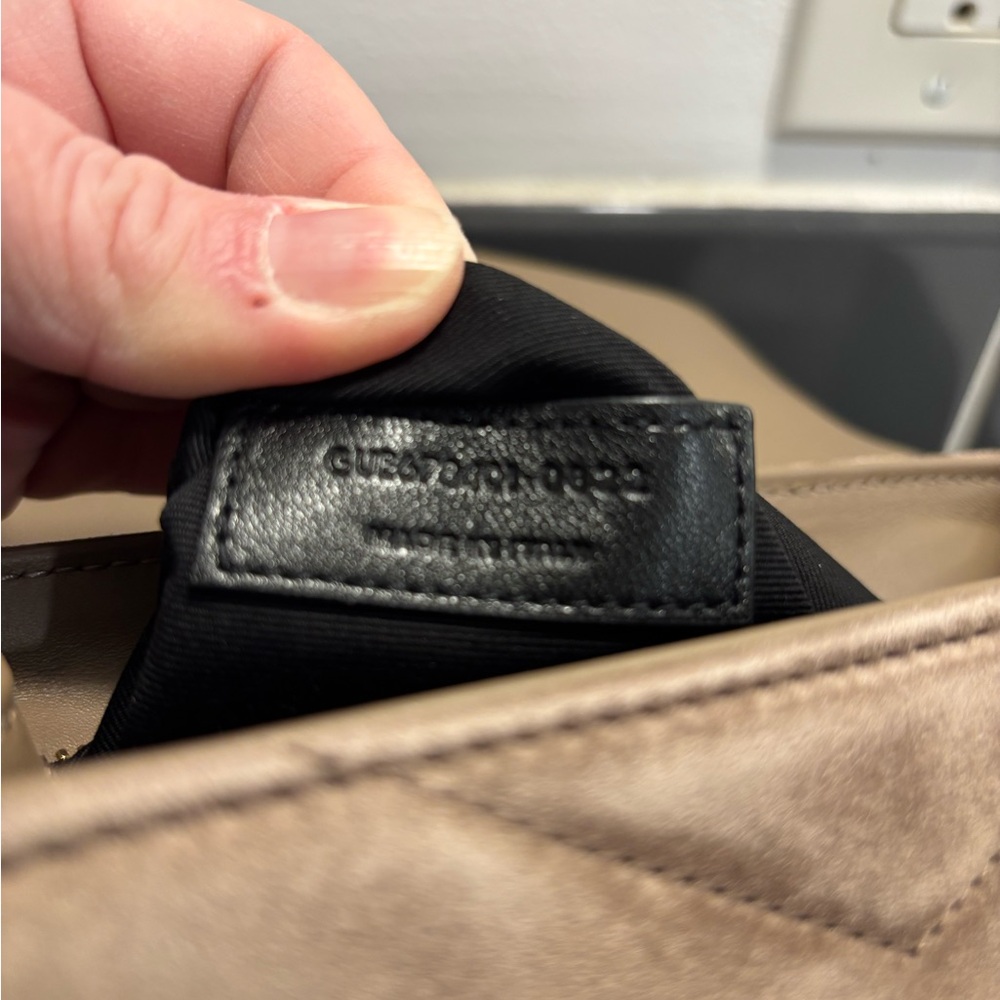 Yves Saint Laurent Brown Suede Crossbody Bag - Picture 9 of 9